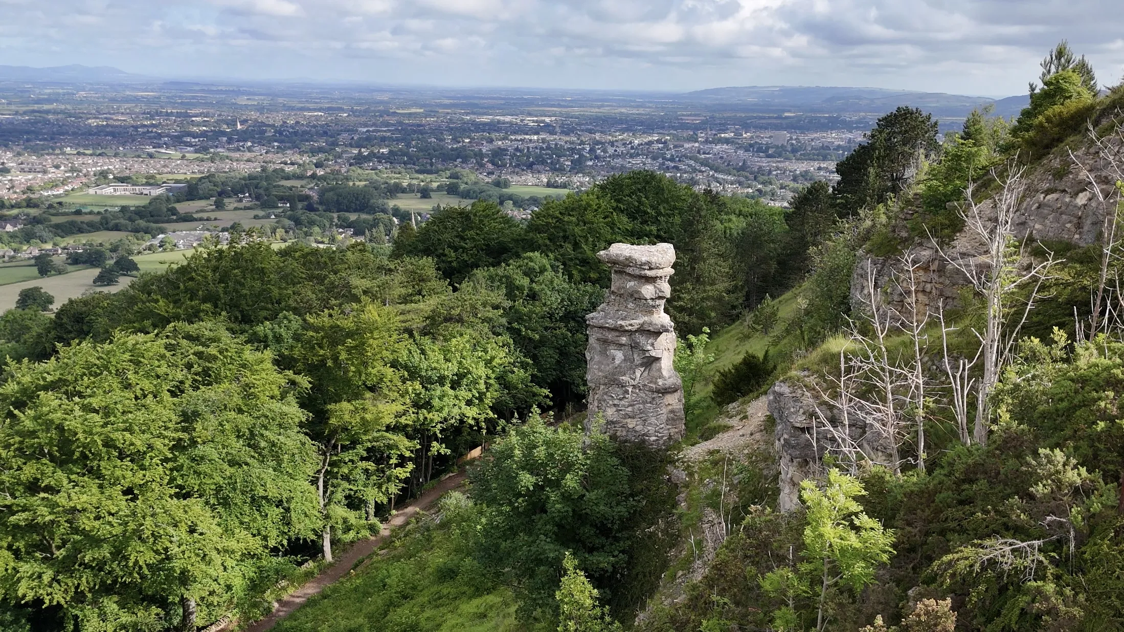 Devils Chimney | Drone footage by Read Maurice Cheltenham Estate Agents