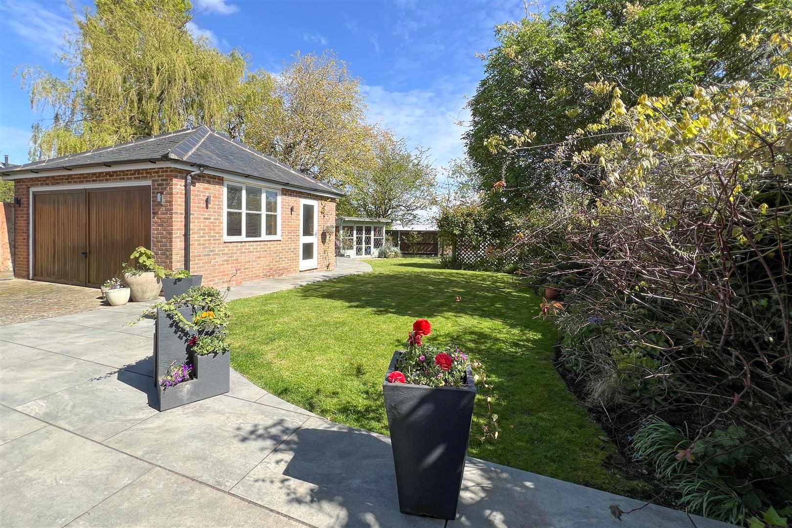 Rear garden