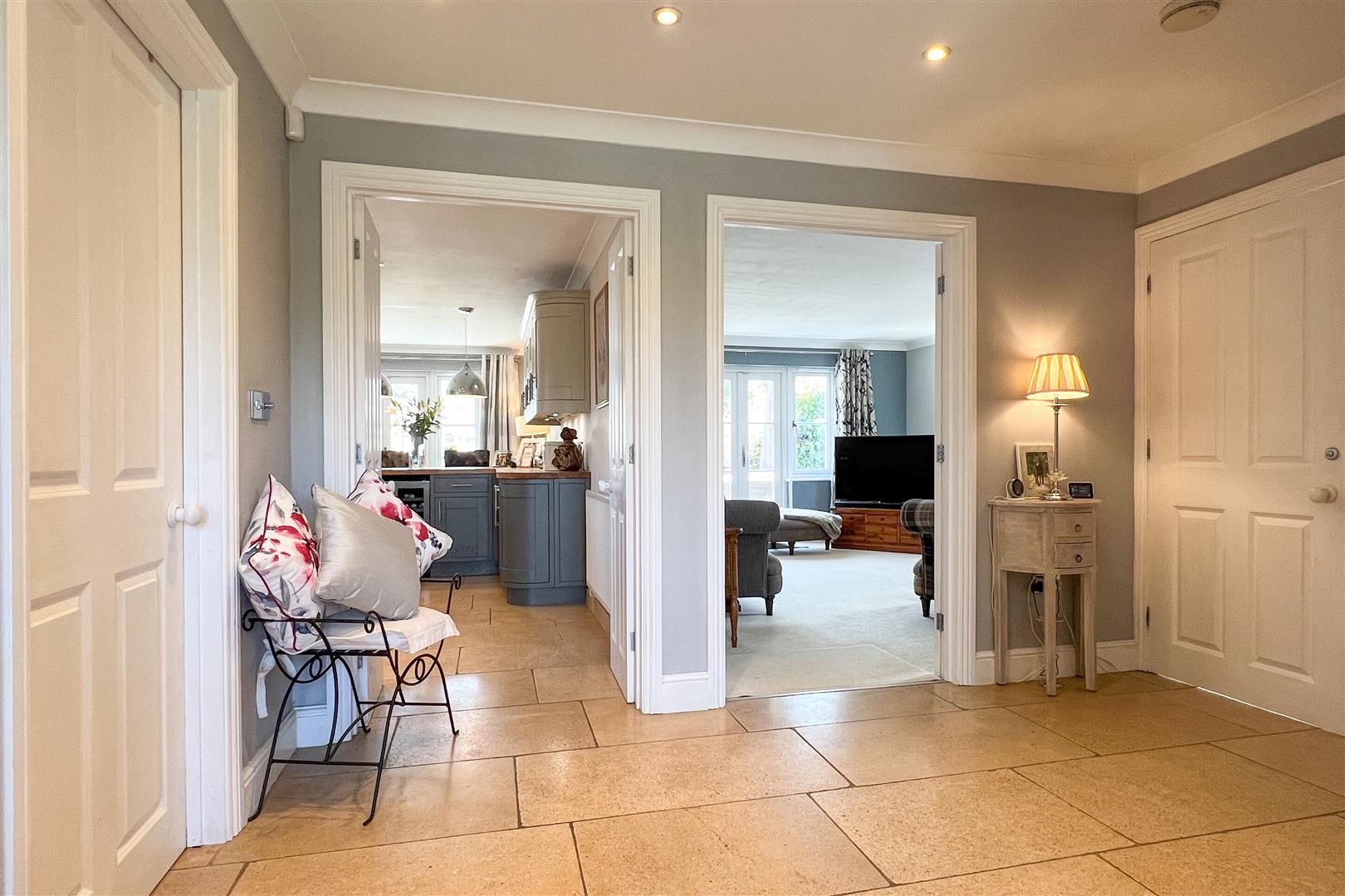 Spacious entrance hall