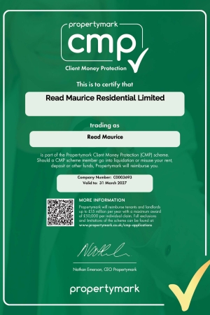 Read Maurice Residential Limited- CMP Ceritificate -31032027